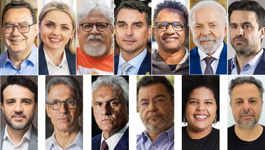 Datafolha: Lula, 39%; Flávio, 33%; Caiado; 5%; Renan; 4%; Zema, 3%; Cury, 2%