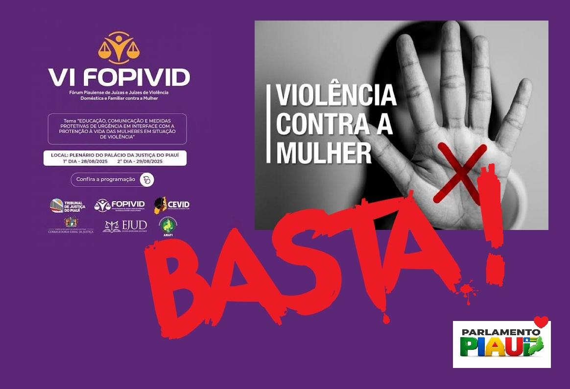 Fórum do TJPI debate os 20 anos da Lei Maria da Penha e os desafios no enfrentamento à violência