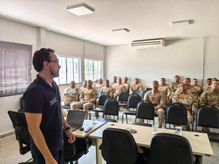 Ministério Público iniciou nesta terça-feira (4) o Projeto Prosa com a PM