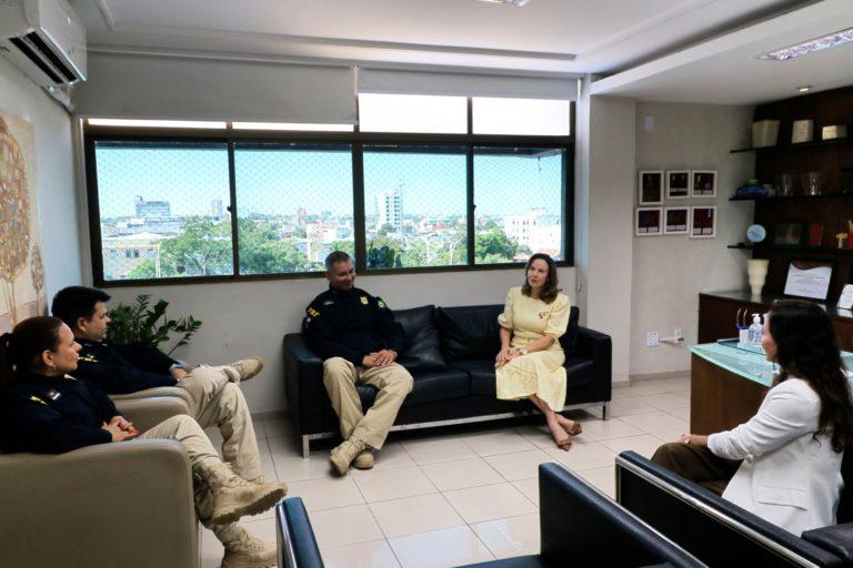Novo superintendente da PRF no Piauí visita ao Ministério Público do Estado