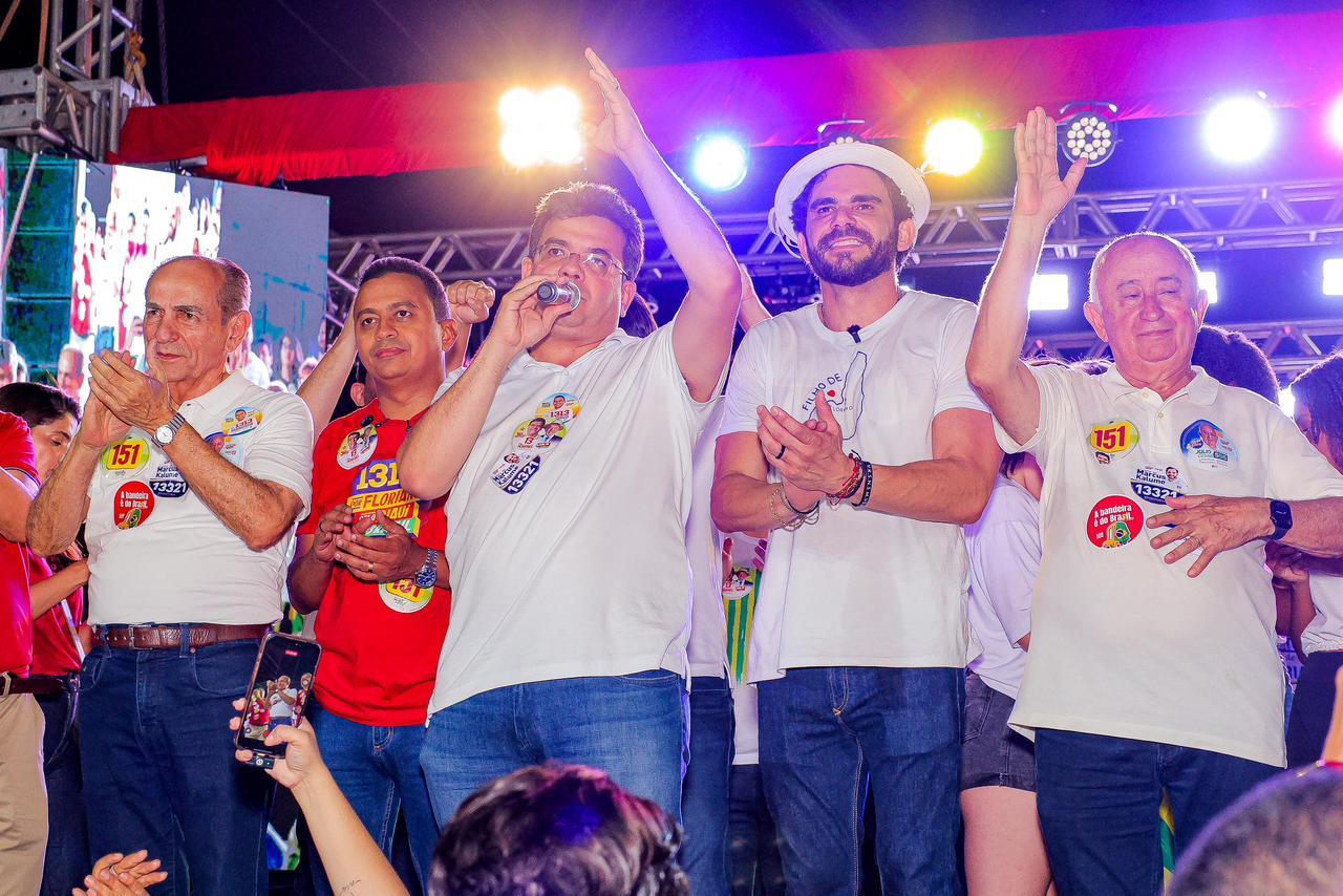 Rafael prestigia lançamento das candidaturas de Dr. Francisco e Marcus Kalume