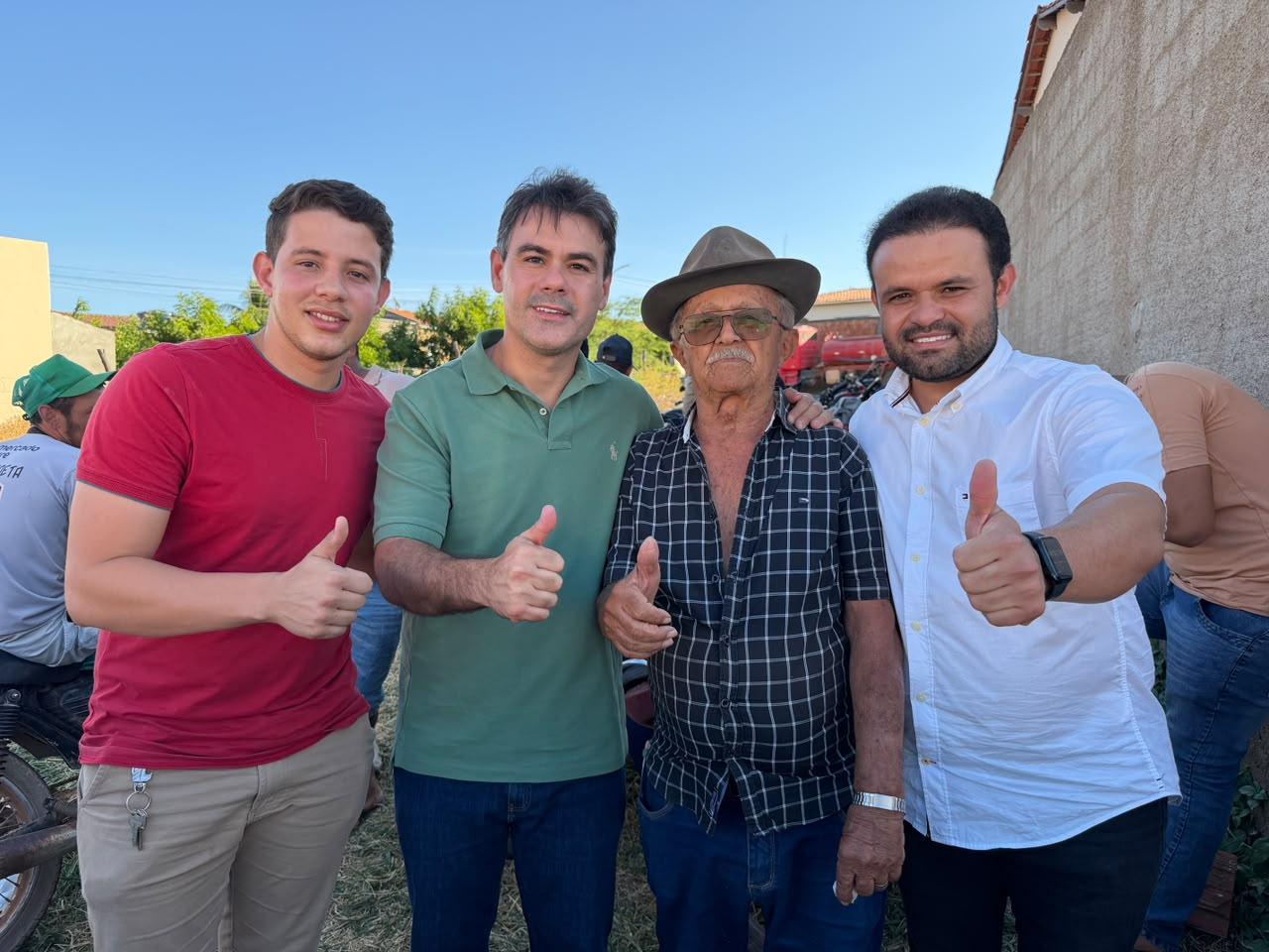 Severo Eulálio cumpre agenda política em Caldeirão Grande do Piauí
