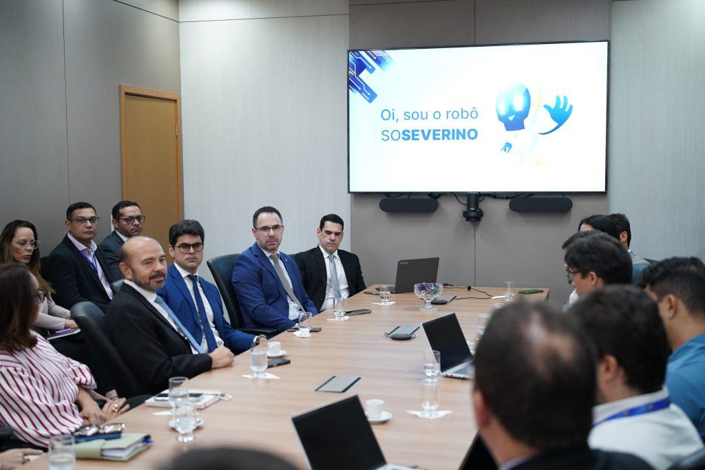 TJPI apresenta Robô SoSeverino para automatizar levantamento de processos