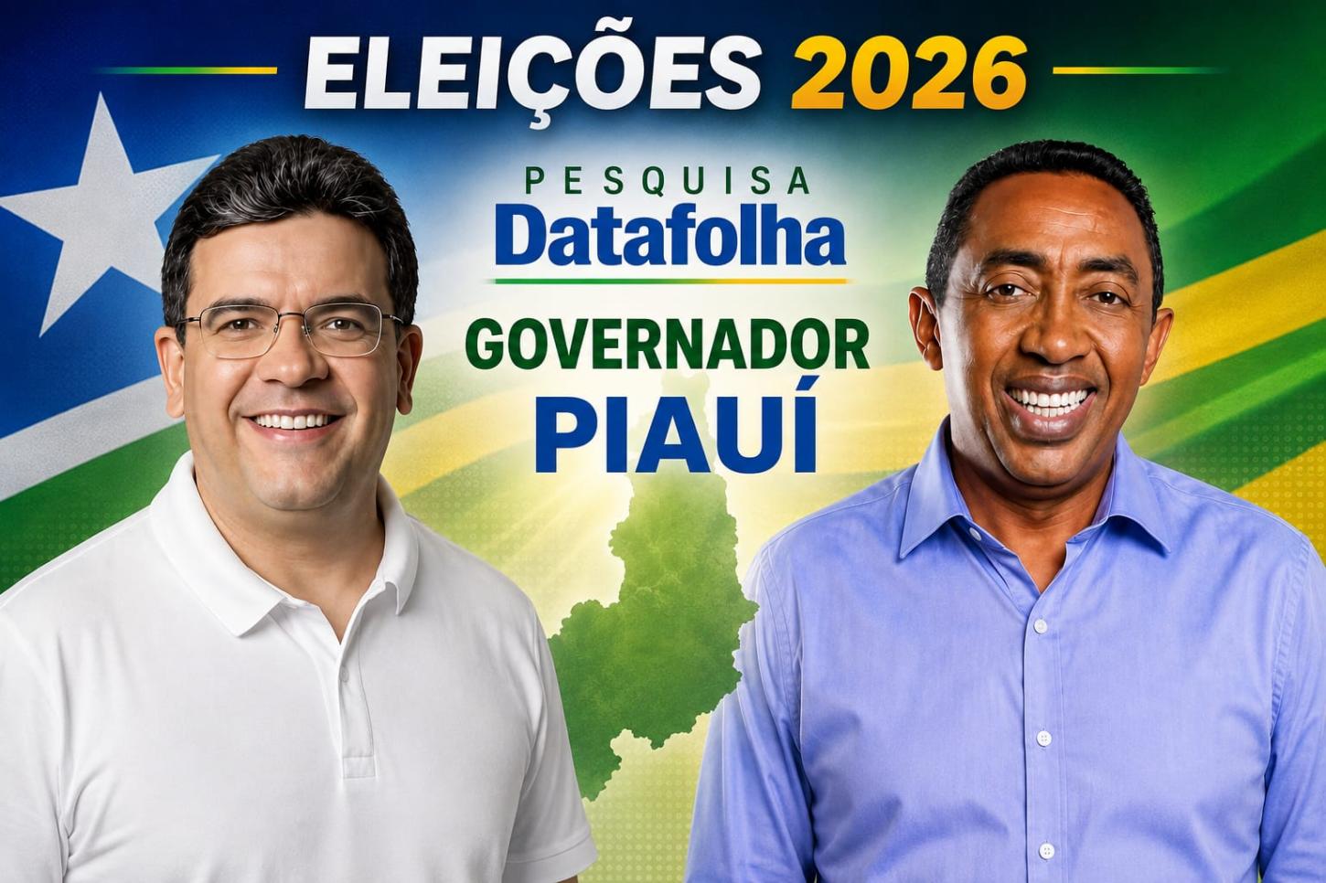 Pesquisa Datafolha mostra definição em primeiro turno: Rafael 56% e Joel 21%