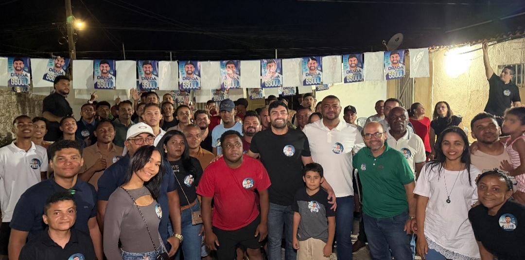 Vereador Draga Alana amplia campanha com agendas em seis cidades