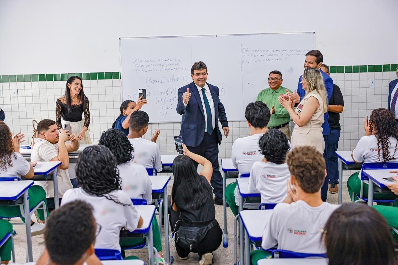 Com Piauí em 2º lugar no Ideb, Rafael mira elevar índice em 20% e ampliar estrutura das escolas