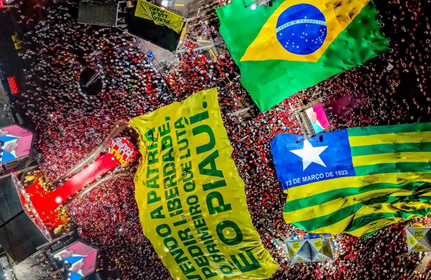 Soberania: em noite histórica em Teresina, Lula eleva o tom contra “traidores da pátria”