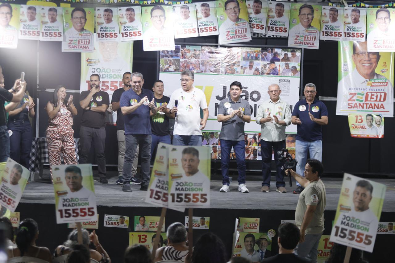 João Madison e Zé Santana crescem eleitoralmente na zona Sudeste de Teresina