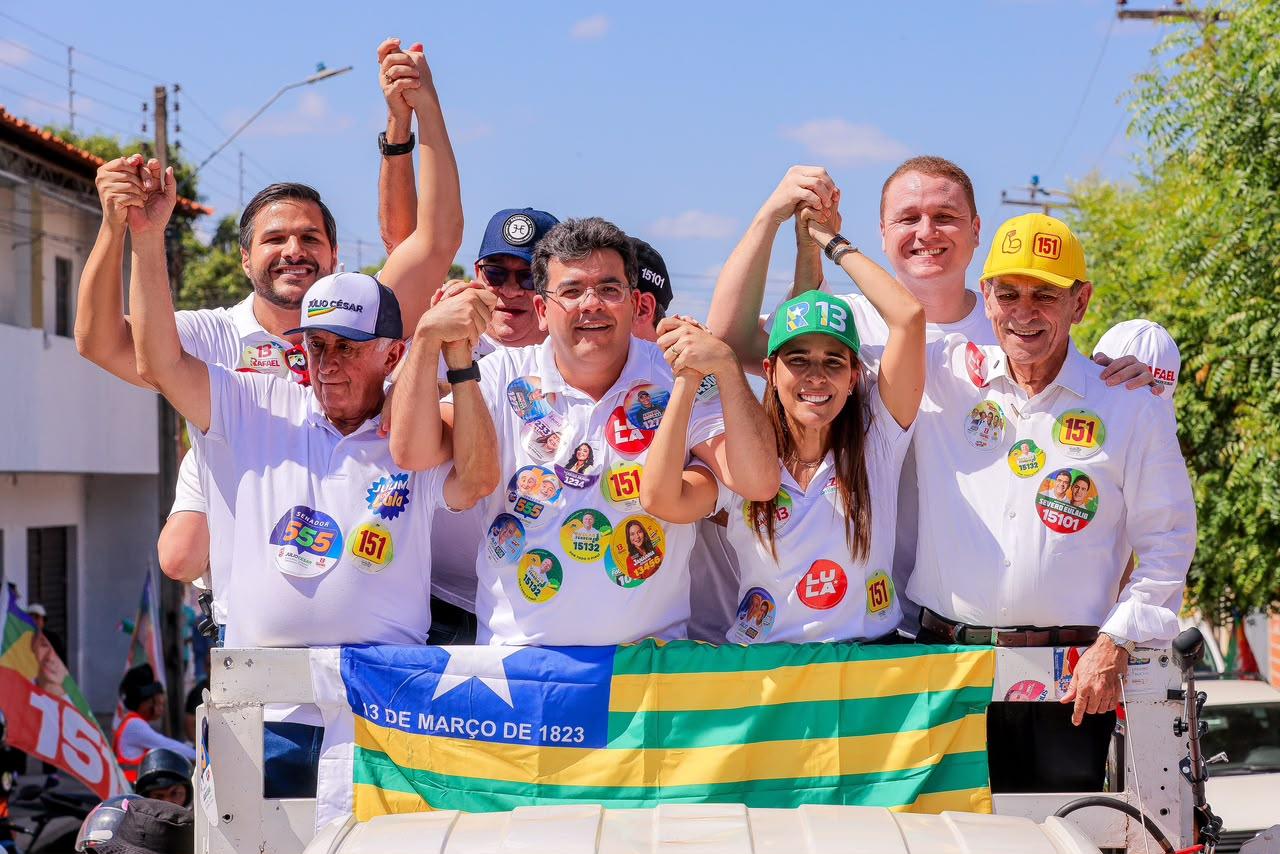 Carreata na Grande Santa Maria, na zona Norte de Teresina.