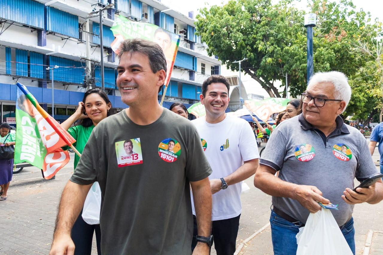 Severo Eulálio fez campanha pelo Centro de Teresina  Foto: Assessorias