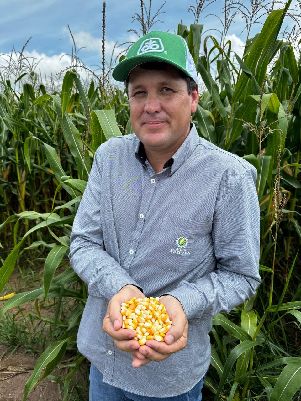 O presidente da Associação de Produtores de Soja do Piauí, Janailton Fritzen Foto: Aprosoja