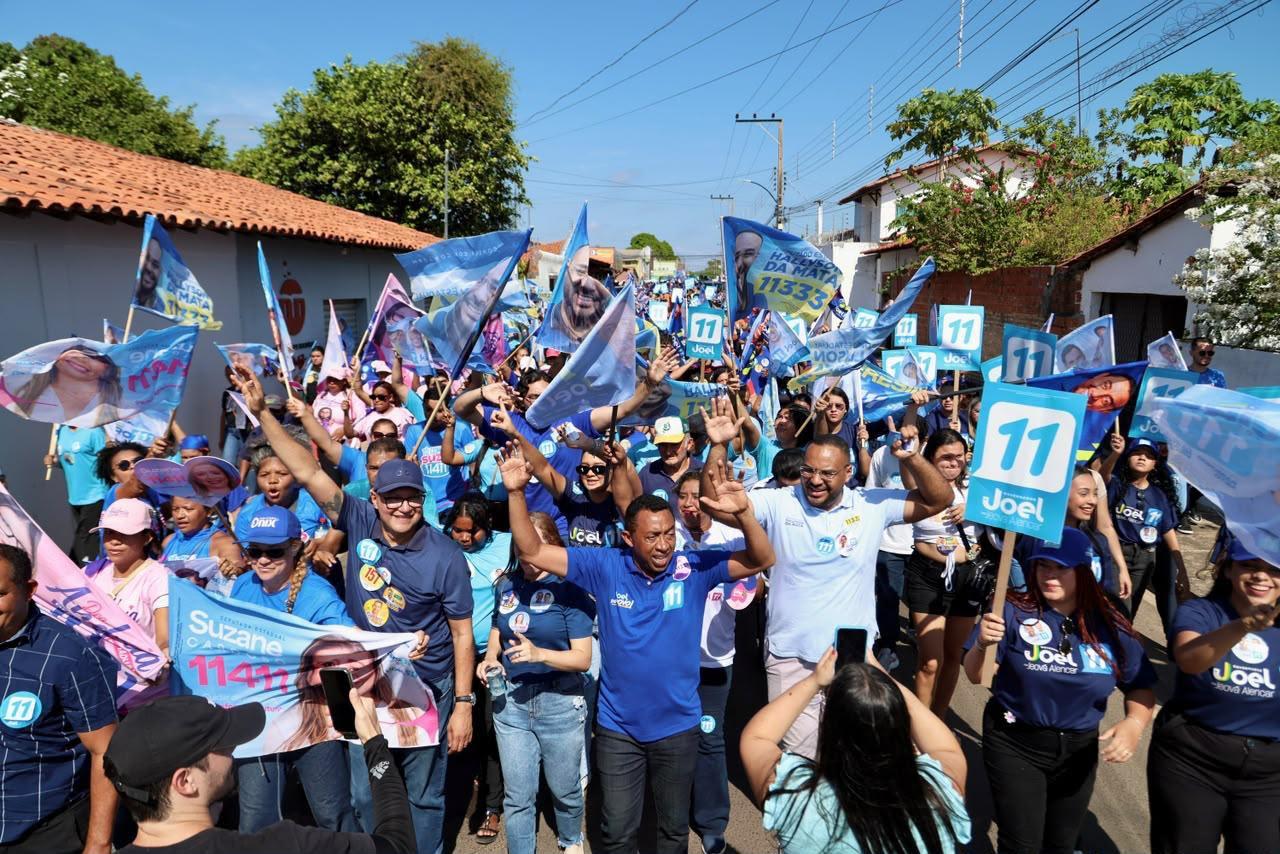 Joel cumpriu agenda movimentada de atividades em Teresina