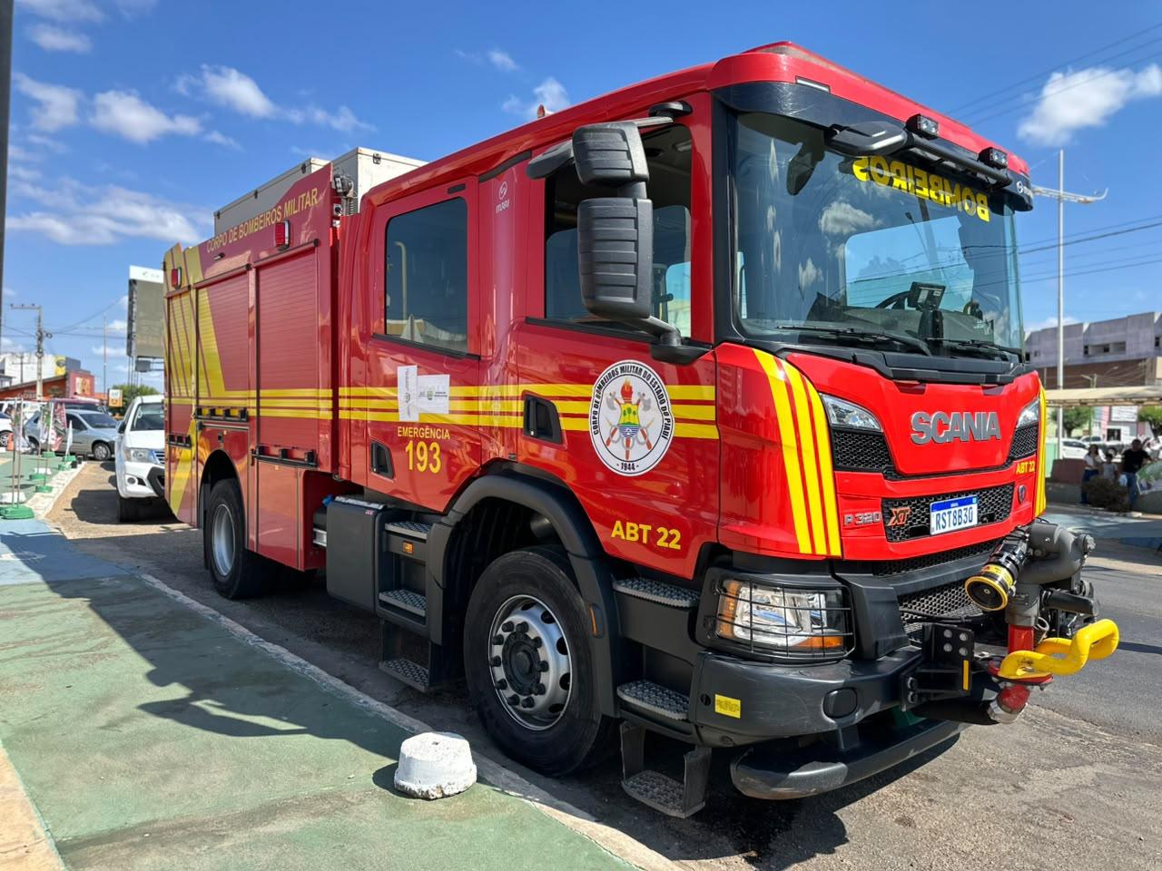 Corpo de Bombeiros em Paulistana