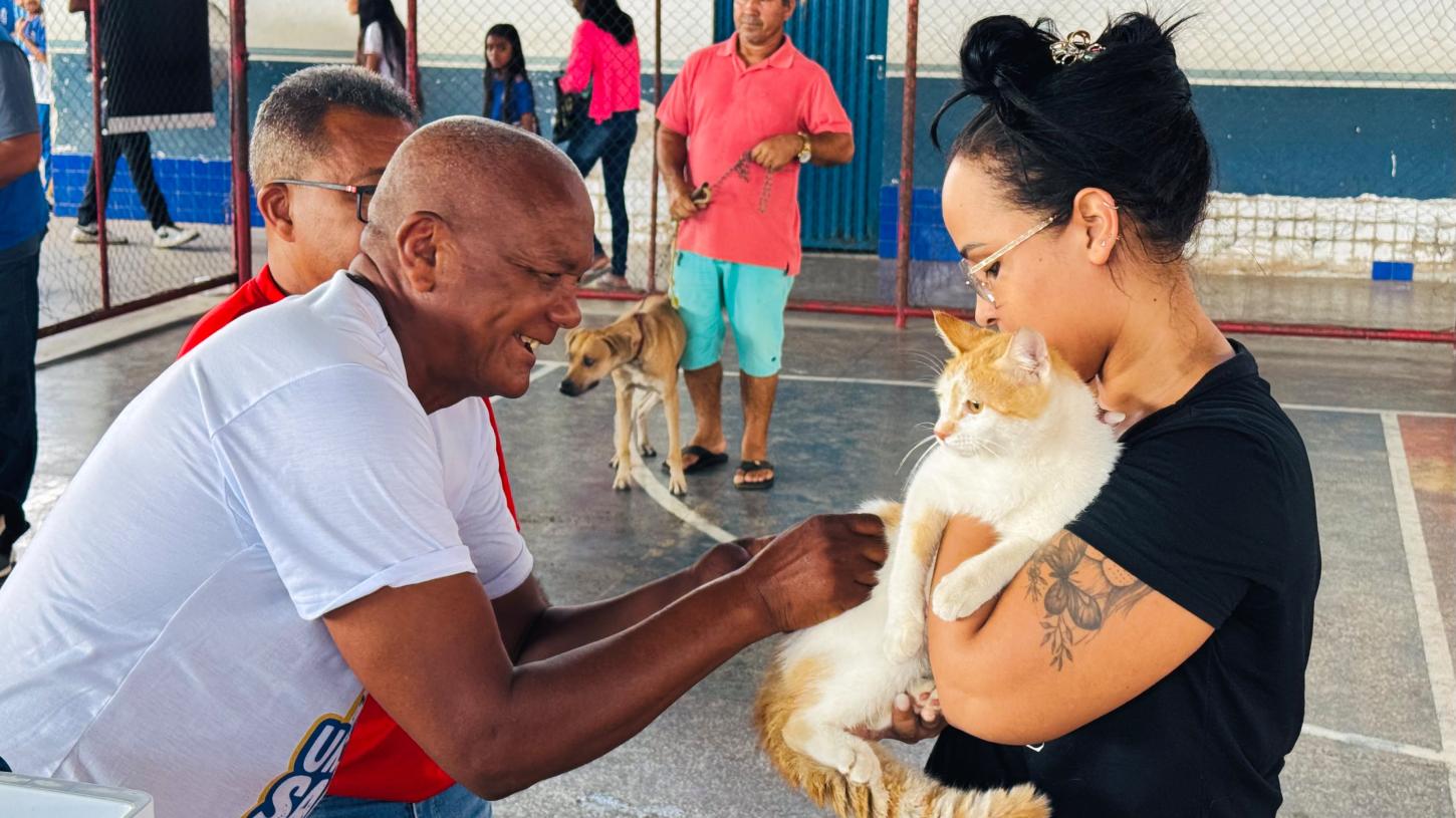 Mais de 2 mil cães e gatos já foram atendidos pelo “Saúde em 4 Patas” em Timon