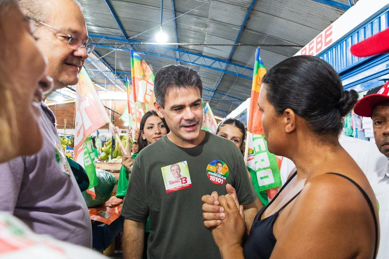 Severo Eulálio fez campanha pelo Centro de Teresina  Foto: Assessorias