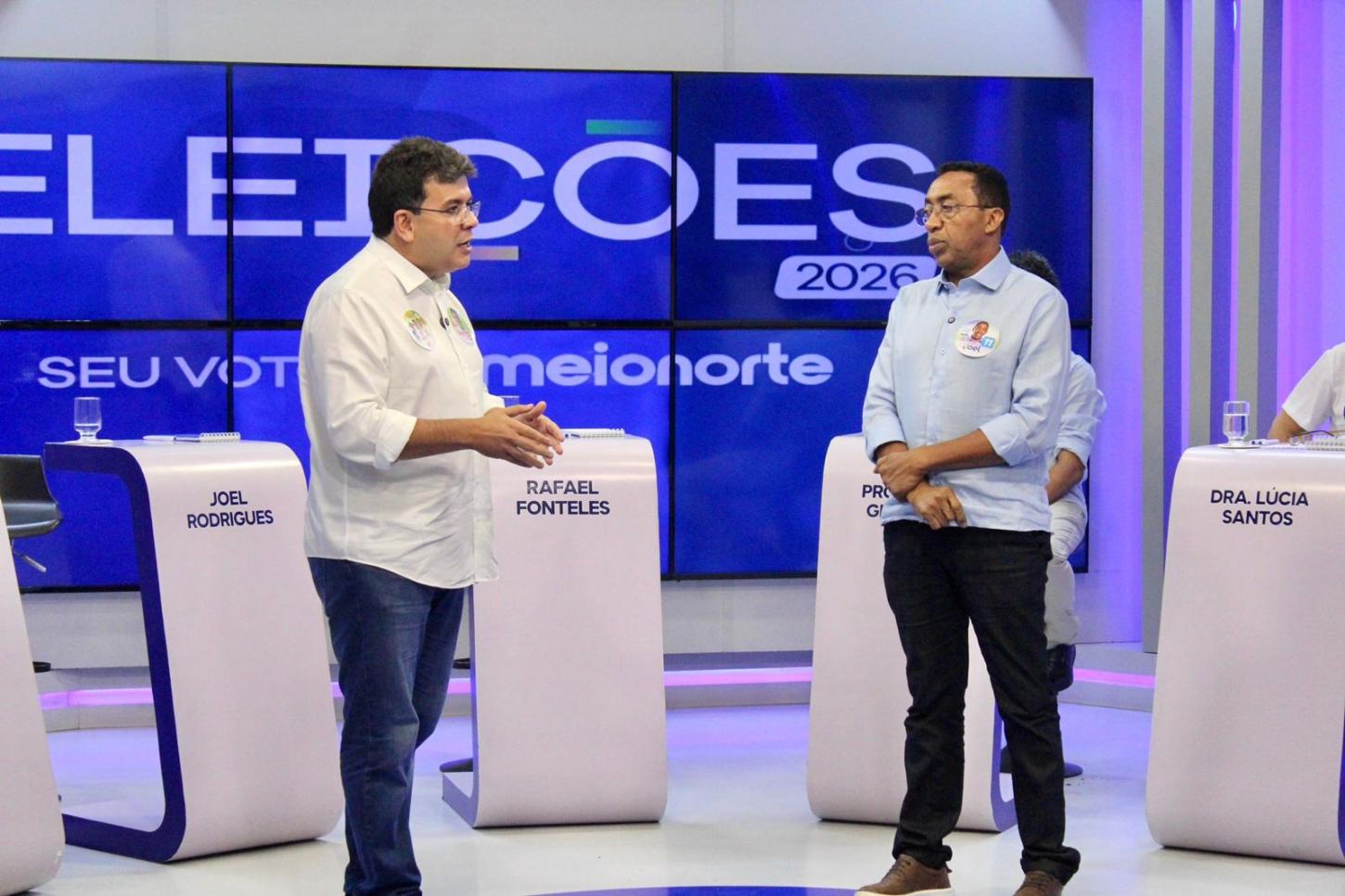 Rafael Fonteles rebate críticas em debate: “somos referência em saúde digital e inclusão”