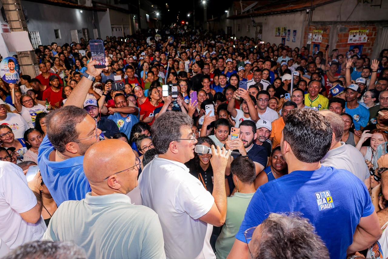 Rafael participa de ato e caminhada em apoio a Henrique Pires e Draga Alana