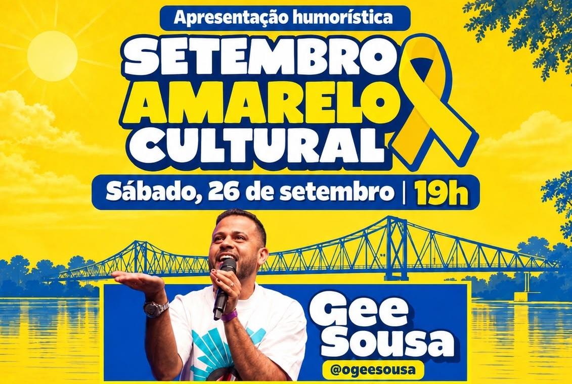 Setembro Amarelo Cultural leva humor e conversa sobre saúde mental a Timon