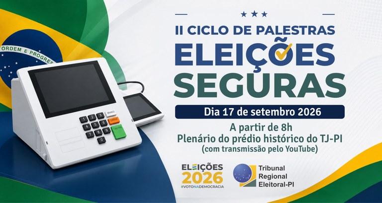 Tribunal Regional Eleitoral promove ciclo de palestras com forças de segurança das eleições