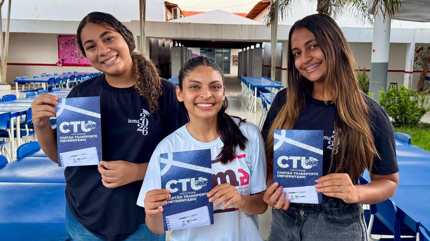 Cartão de R$ 800 beneficia 70 estudantes do IEMA de Timon com auxílio para transporte