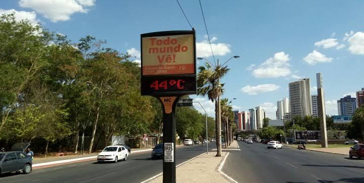 Cidades do Piauí podem registrar temperaturas acima de 40°C até sexta-feira