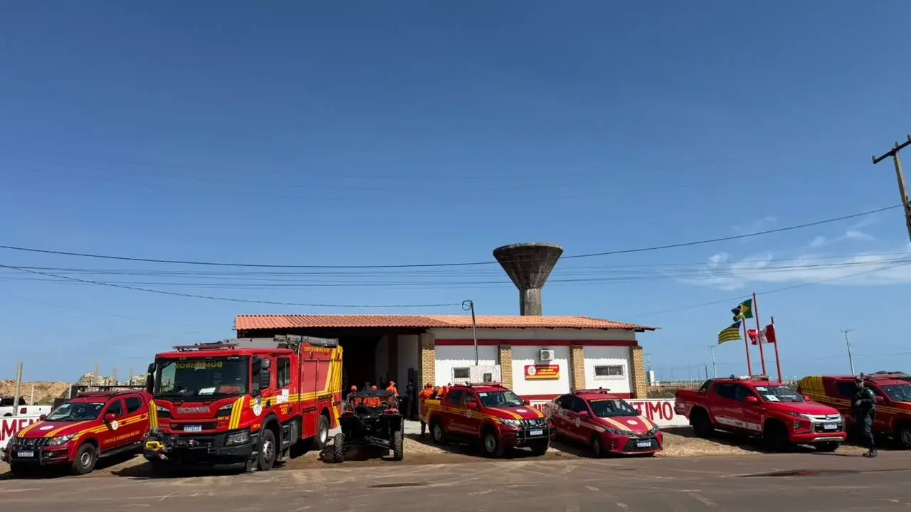 Corpo de Bombeiros instala novo grupamento em Luís Correia para ocorrências no litoral
