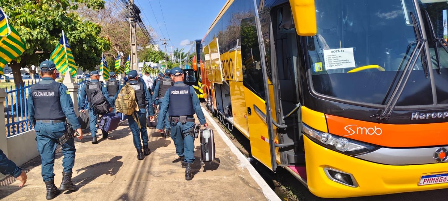 PM-PI mobiliza mais de 6,2 mil policiais para reforçar segurança no segundo turno 