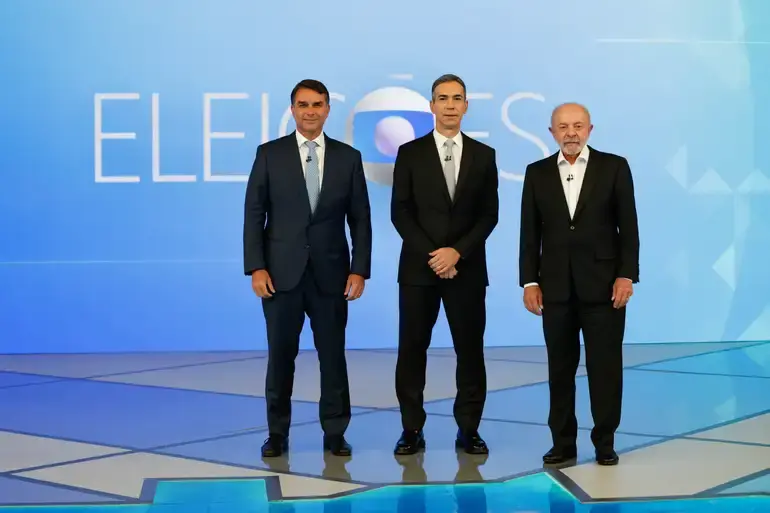 Debate na TV Globo Foto: Reprodução