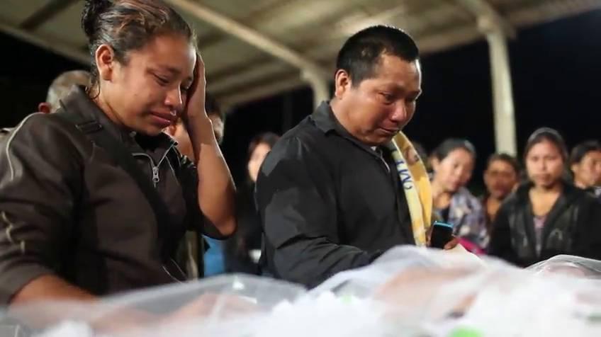 Indígena assassinado: cena virou rotina Foto: Reprodução