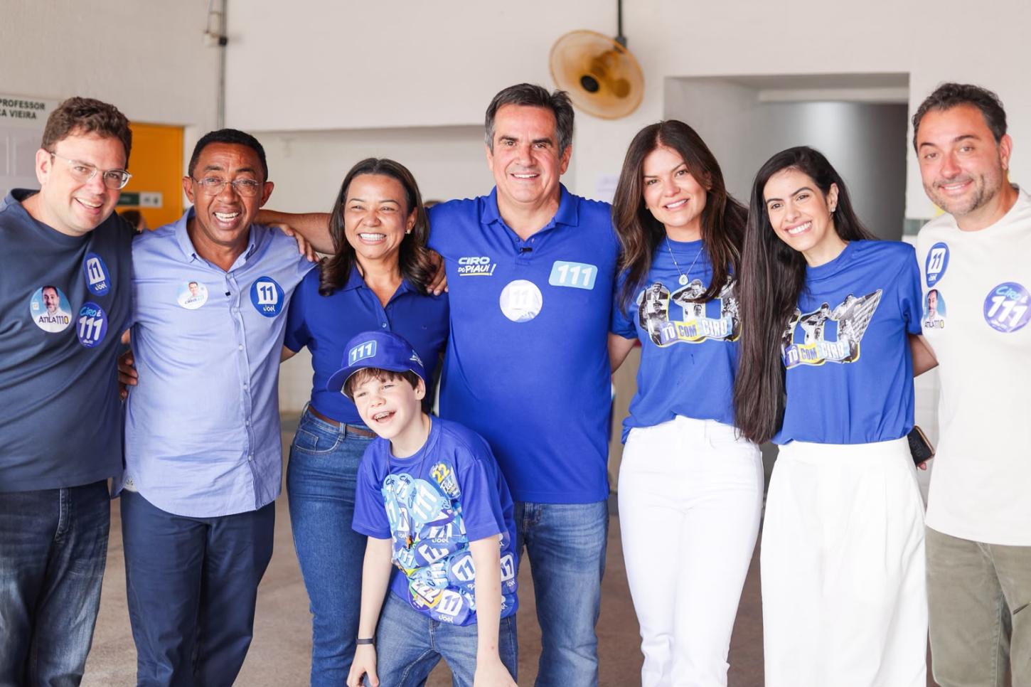 O senador Ciro Nogueira votou em Teresina Foto: Assessorias