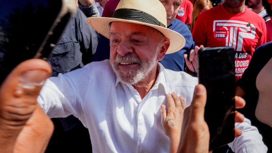 Lula votou em São Bernardo Campo (SP) Foto: Reprodução/Uol