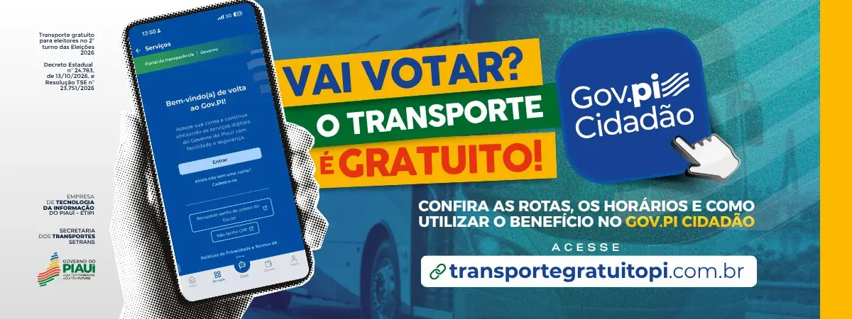 Banner da campanha