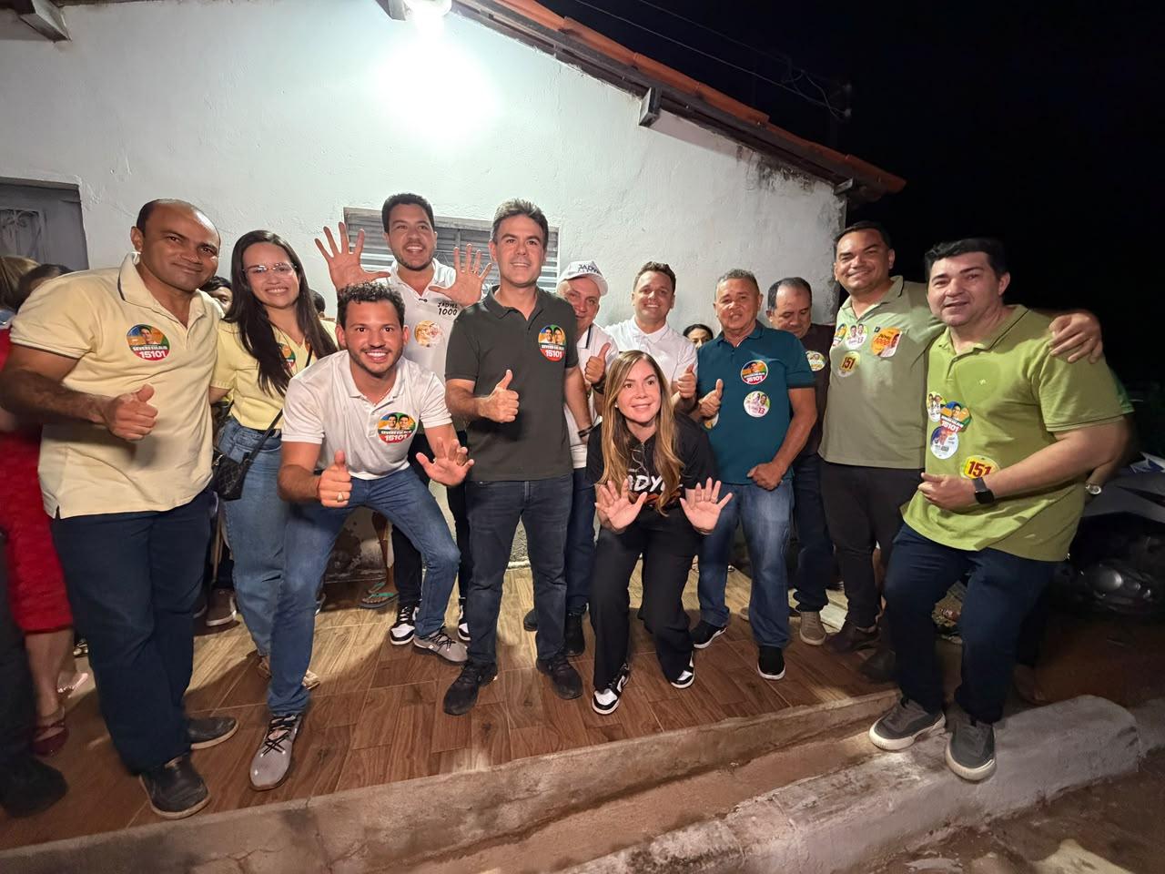 Severo Eulálio intensificou agendas de campanha Foto: Assessorias