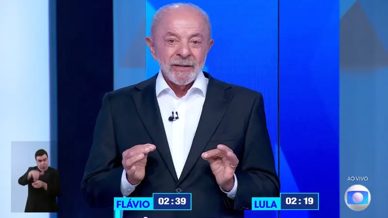 Debate na TV Globo Foto: Reprodução