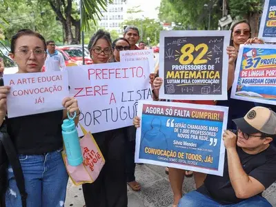 Paralisação dos servidores da Prefeitura de Teresina