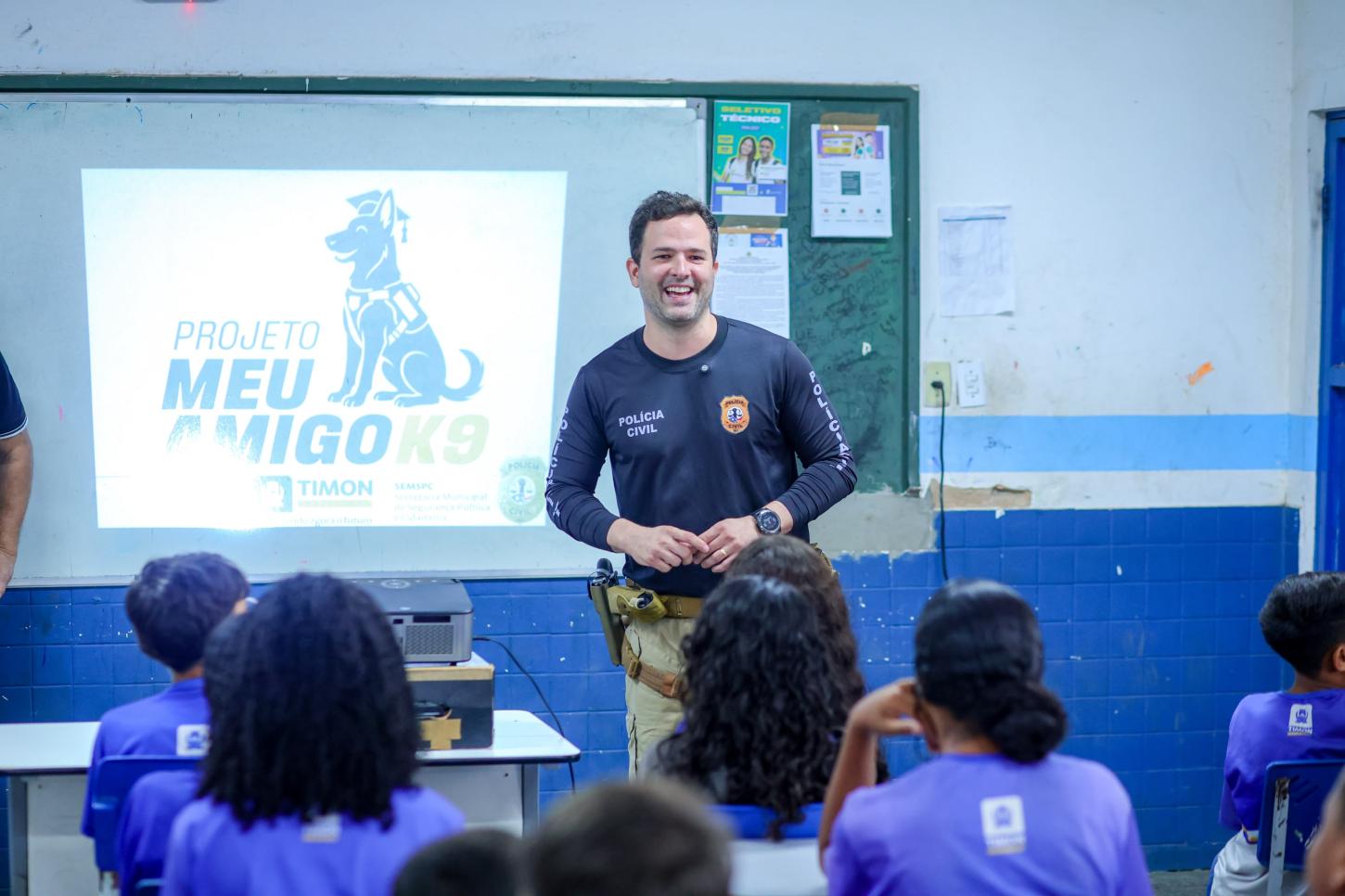 Projeto Meu Amigo K9 Foto: Prefeitura de Timon/Secom