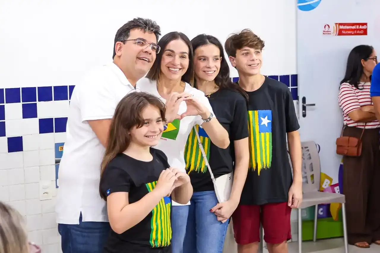 Rafael levou a família na hora de votar Foto: Assessorias