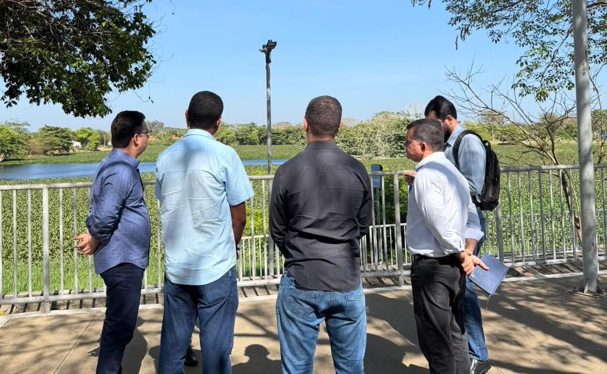 Prefeitura de Teresina discute soluções para a lagoa do Parque Matias Matos