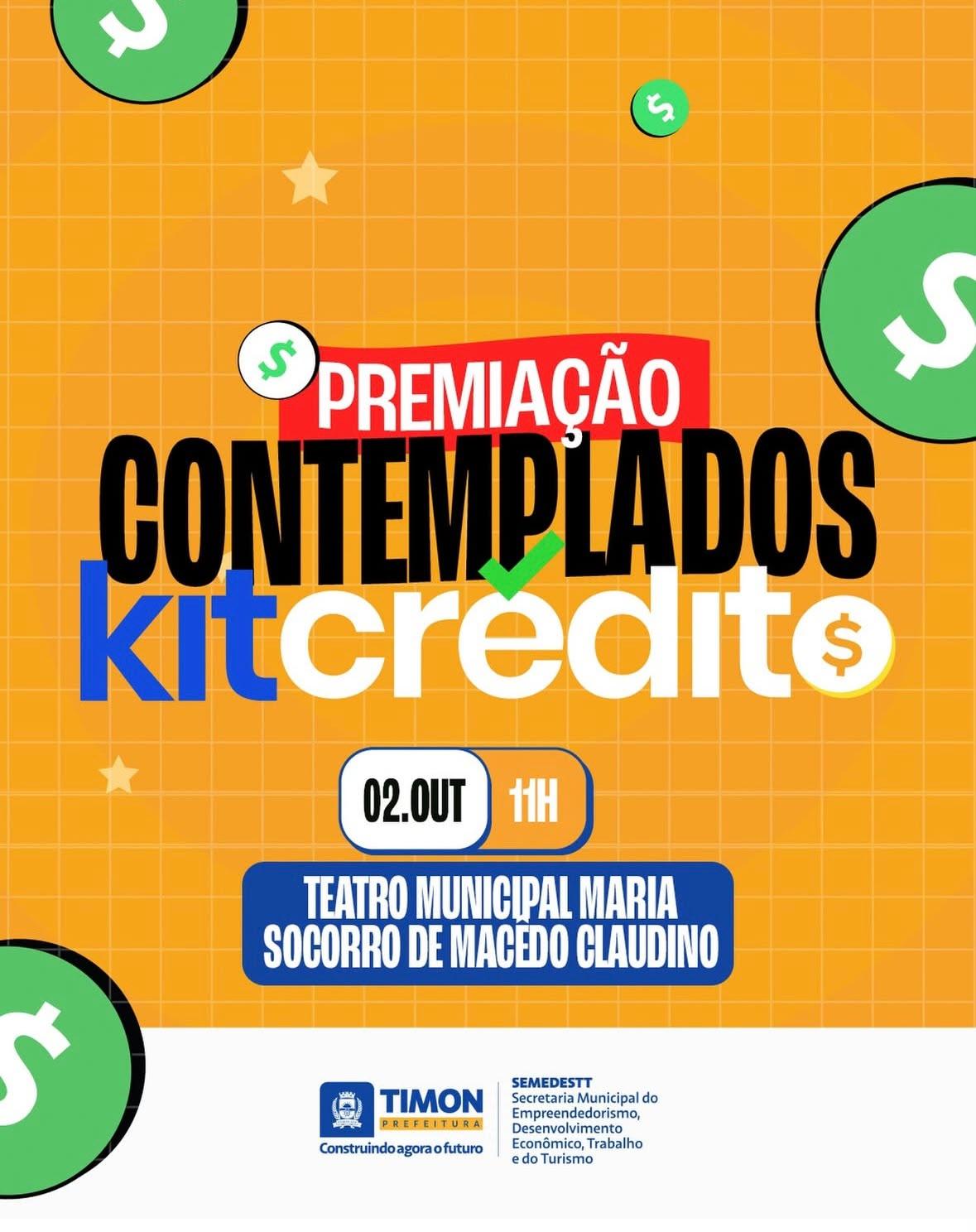 Prefeitura de Timon entrega nesta sexta crédito a 50 pequenos empreendedores