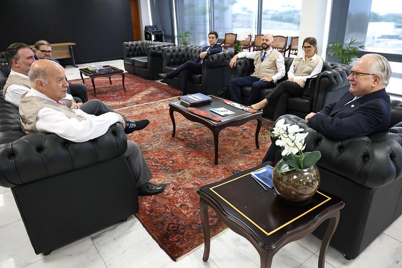 Presidente do STF recebe missão eleitoral da Organização dos Estados Americanos
