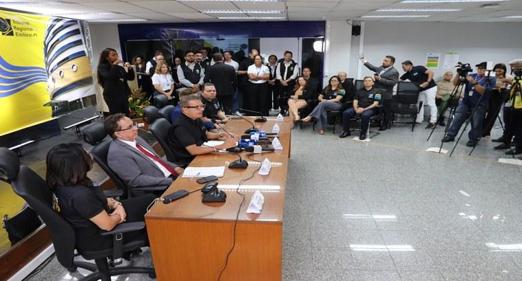 Presidente do TRE-PI destaca segurança, inovação e cuidado com eleitor