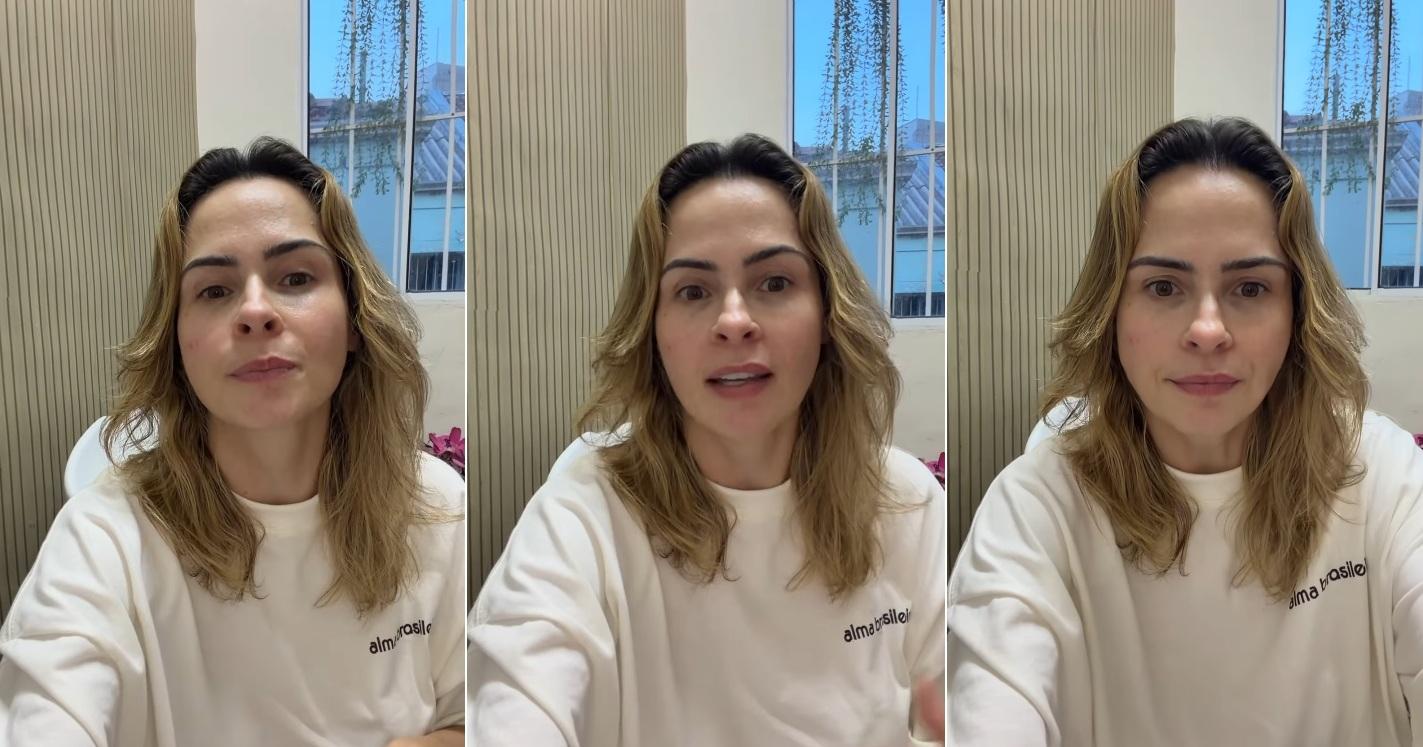 Vídeo da Ana Paula Renault declarando voto em Lula bateu 40 milhões de visualizações