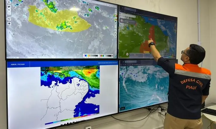 Chuvas avançam pelo Piauí e previsão indica novas precipitações até sexta (30)