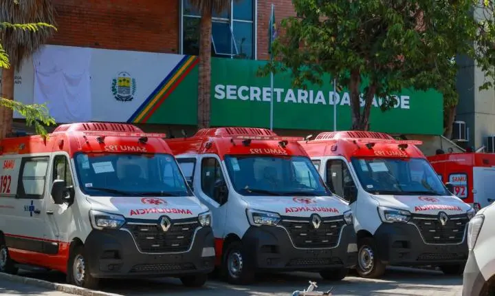 Piauí recebe nesta sexta (16) novas ambulâncias do SAMU para municípios
