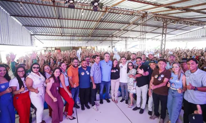 Prefeito do MDB reúne multidão e promete “chapa completa” para Ciro Nogueira