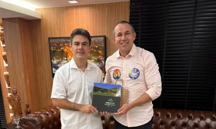 Presidente Severo Eulálio recebe deputado eleito Wilson Capote na Alepi