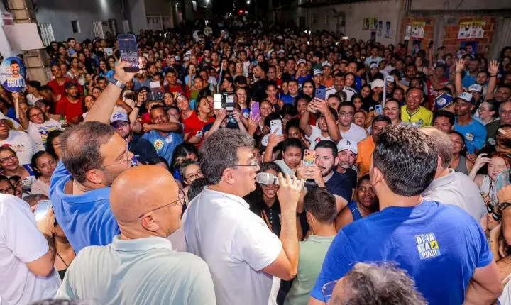 Rafael participa de ato e caminhada em apoio a Henrique Pires e Draga Alana