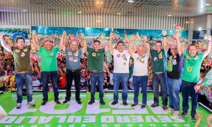 Severo reúne milhares de apoiadores em Teresina na reta final da campanha