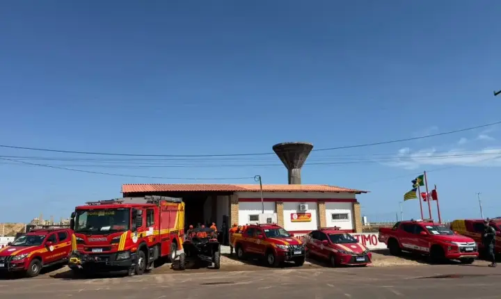 Corpo de Bombeiros instala novo grupamento em Luís Correia para ocorrências no litoral
